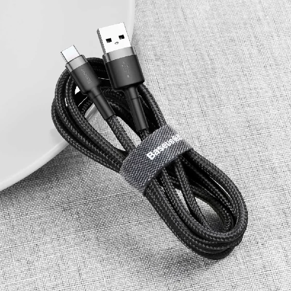 Baseus Cafule Cable Durable Nylon Braided Wire USB Type-C (CATKLF-BG1)