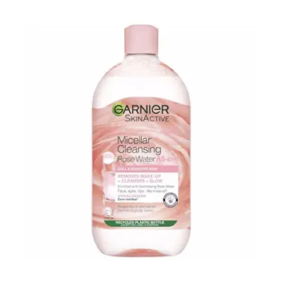 Garnier Micellar Cleansing Rose Water All In 1 For Dull & Sensitive Skin 700ml (Poland)