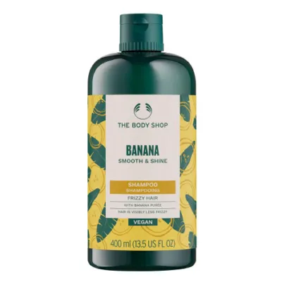 The Body Shop Banana Smooth & Shine Shampoo 400ml (Poland)