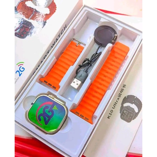 K10 Ultra Sim support Smart Watch