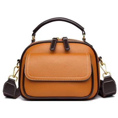 Handbag soft small Shoulder Pu Leather Tote Hand Bags for Ladies