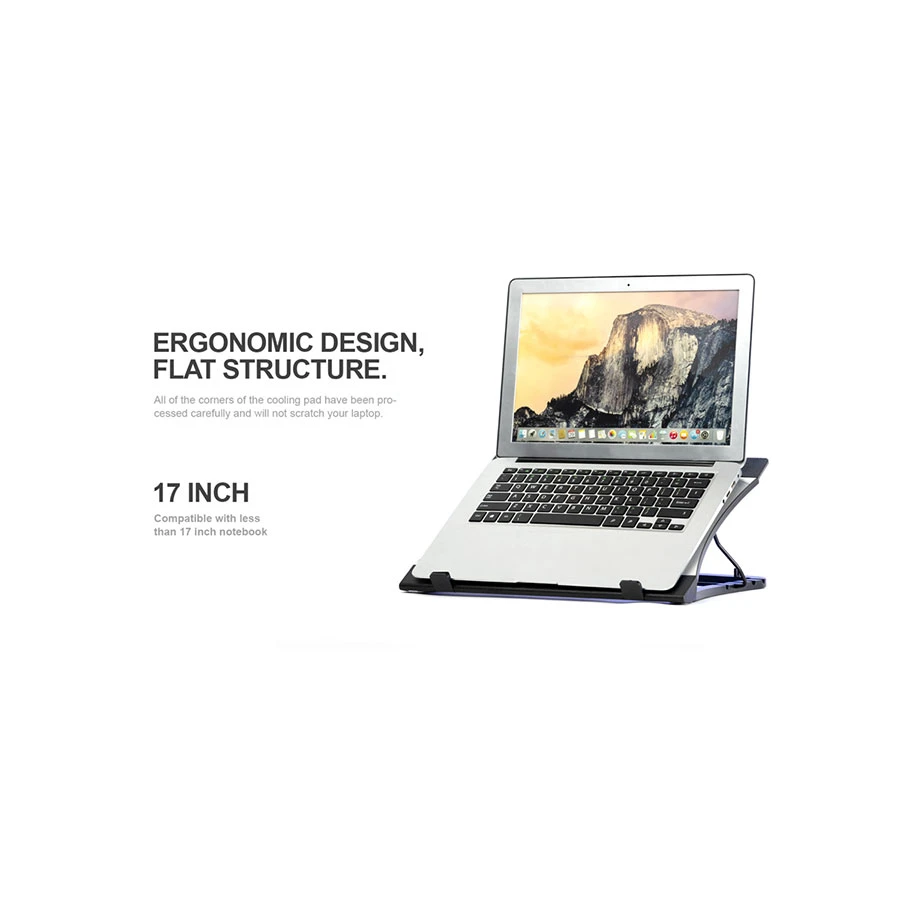 Havit F2051 Dual Fan 17 Inch Laptop Cooler Black
