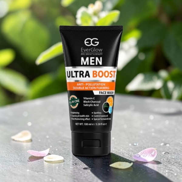 EverGlow Men Ultra Boost Face Wash 100ml (Thailand)