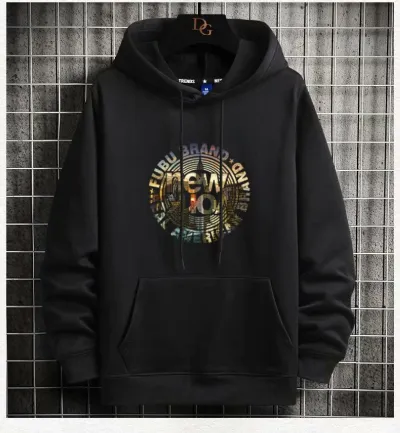 Cotton Winter Hoodie, 300 GSM, Size M, 4 Colour Choices