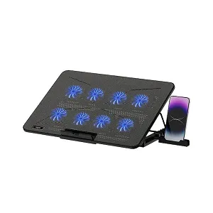 Rapoo CF300 High-Efficiency Laptop Cooling Pad – Black