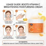 Boots Vitamin C Brightening Moisturising Cream 50 ml (Thailand)