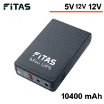 FiTAS Mini UPS 10400 mAh Battery Backup for Router, ONU & CCTV