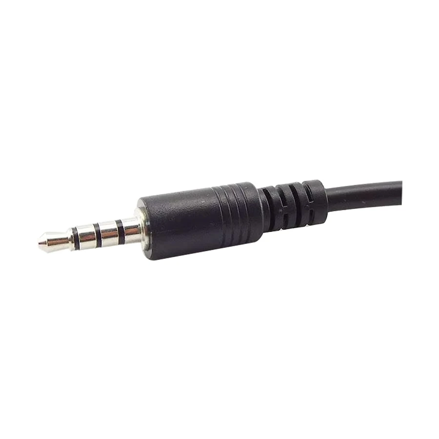 3.5mm Male to USB Female Audio Converter Black