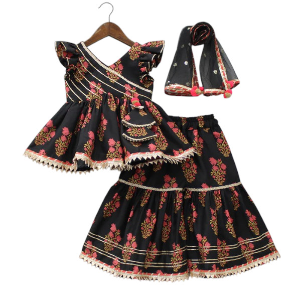 Trendy Baby Tops with Sharara