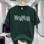 Men's Cotton-Spandex Drop Shoulder T-Shirt, Length 27 to 30 Inch