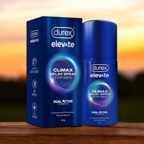 Durex Elevate Climax Delay Spray For Men 20g (India)