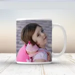 Personalised Coffee, Tea, Water Mug, Add Photo Text Logo Picture Image