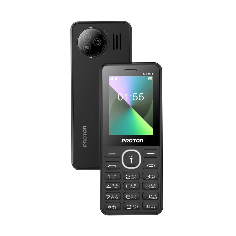 Proton Star Breeze Black Dual SIM Feature Phone