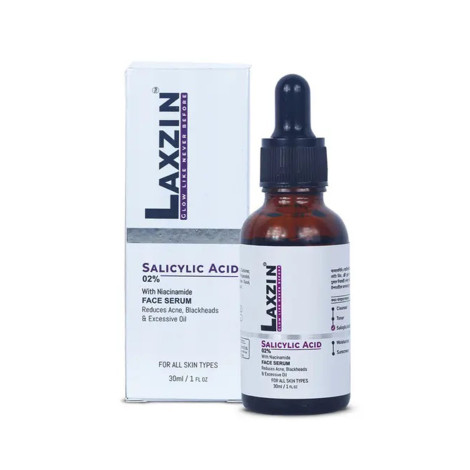 Laxzin Salicylic Acid 0.2% With Niacinamide Face Serum 30ml (Bangladesh)