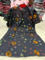 Single Piece Batik Print Kurti for Women, 5 Colour Choices