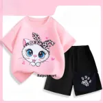 Boys' and Girls' Cotton T-Shirt Set, 160 GSM, 6 Months to 6 Years