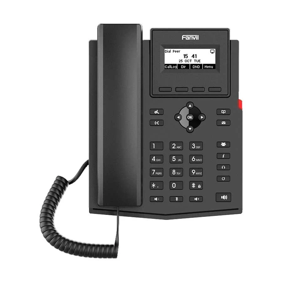 Fanvil X301P 2-SIP PoE IP Phone without Adapter