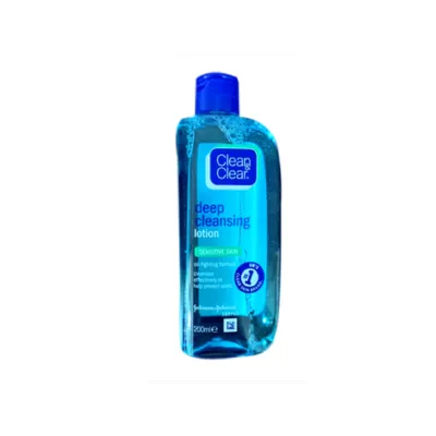 Clean & Clear Deep Cleansing Lotion For Sensitive Skin 200ml (Italy)