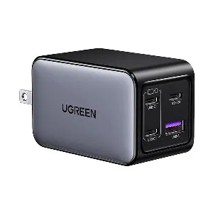 Ugreen Nexode X559 USB & Tri USB-C 65W GaN Black Charger (2 Pin, US)
