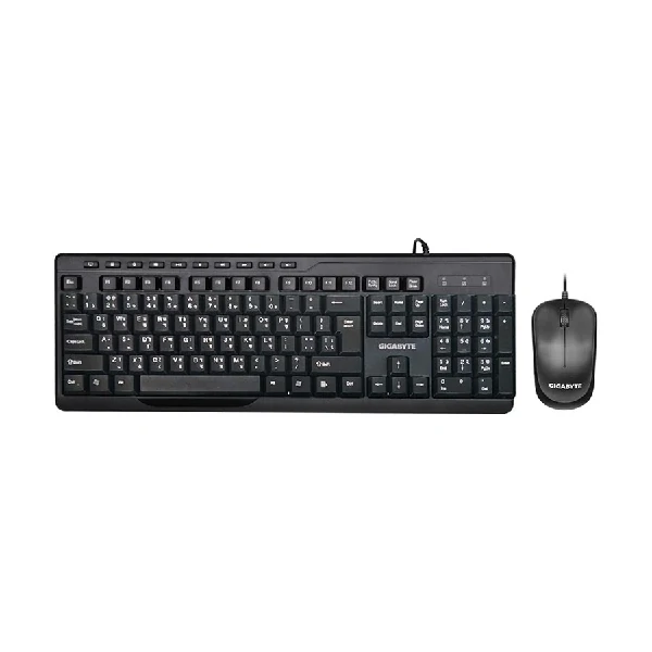 Gigabyte KM6300 Wired USB Keyboard & Mouse Combo with Bangla