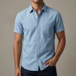 kaizar cotton Half sleeves Shirt For Men's