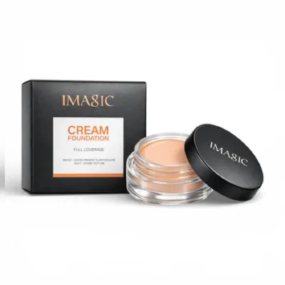 Imagic Full Coverage Cream Foundation - 120 Vanilla (China)