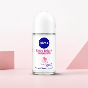 Nivea Extra Bright Radiant & Smooth Roll On 50ml