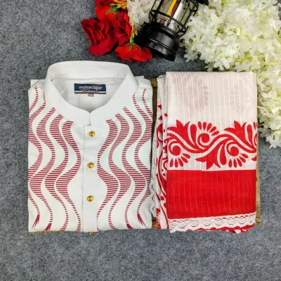 Festive Special Couple Set – Puja Edition