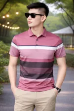 Men's Polyester Polo Shirt, 170 GSM, Sizes M and L