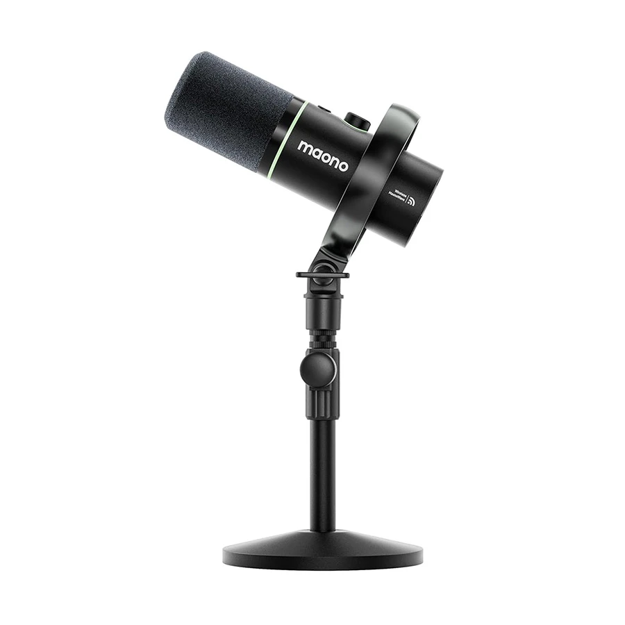 Maono PD200W Wireless, USB & XLR Black Dynamic Microphone