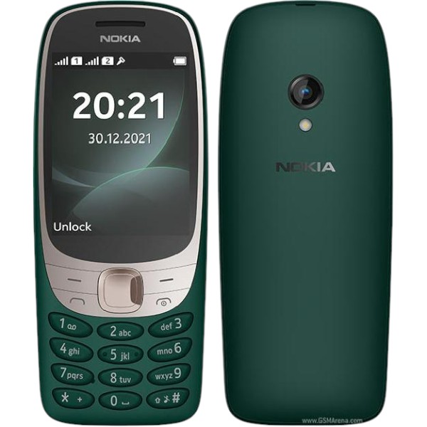 Nokia 6310 Double Sim Mobile Phone Green Colour (New)