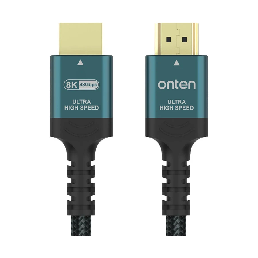Onten OTN-HD183 HDMI 2.1 Male to Male 2 Meter 8K Cable Black