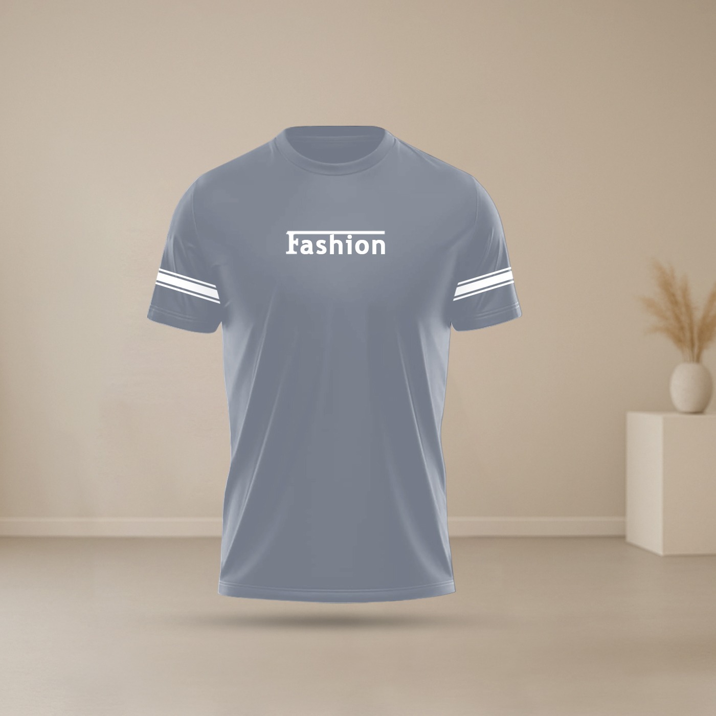 Men's Half Sleeve Sports T-Shirt, 160 GSM PP Jersey, Sizes L to XXL