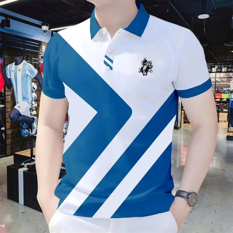 Men's Knit-Dyed Cotton Polo Shirt, 190 GSM, Sizes M to XL