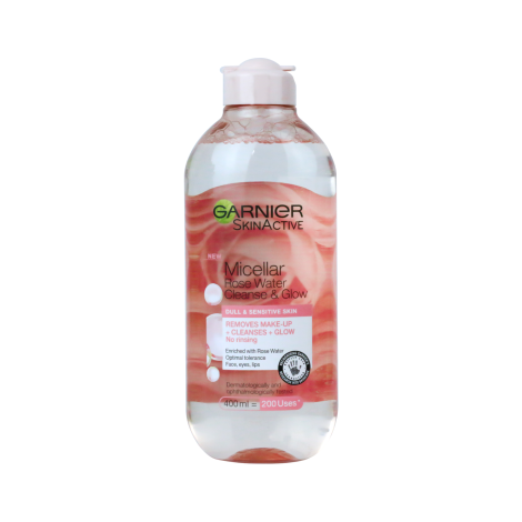 Garnier Skin Active All-in-1 Micellar Cleansing Rose Water 400ml (Poland)