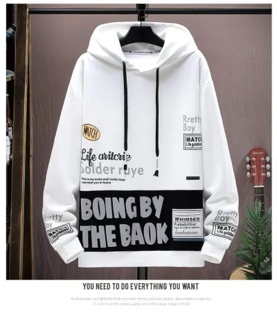 Winter Cotton Hoodie, Length 27 to 29 Inch, 3 Colours