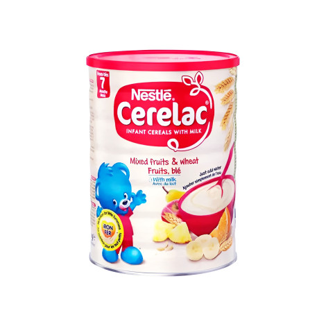 Nestle Cerelac Mixed Fruits & Wheat Fruits, Ble 7 Month1Kg (Ireland)