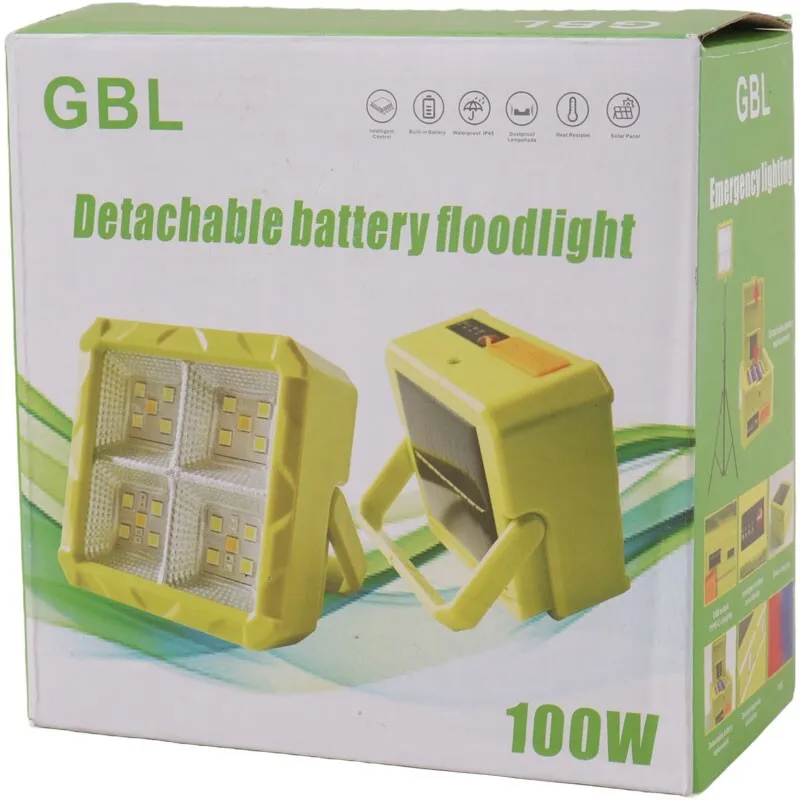 GBL Detachable Battery Floodlight