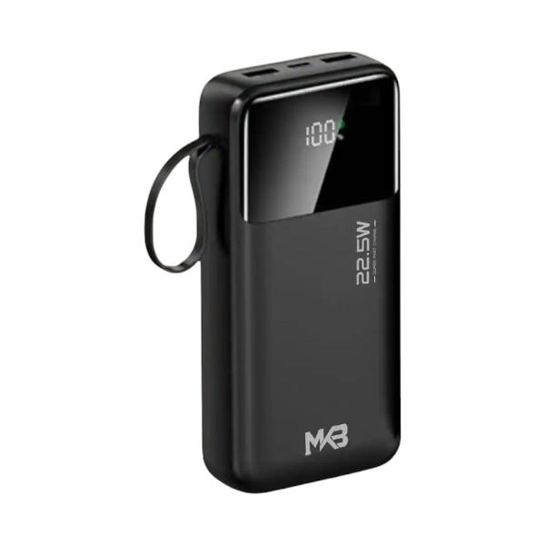 MKB PK52 PD 22.5W 20000mah Power Bank with extra Holder