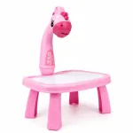 Little Hands Drawing Projector Table for Kids | Trace & Draw Educational Art Toy with Light | Safe ABS Doodle Board for Toddlers, Boys & Girls