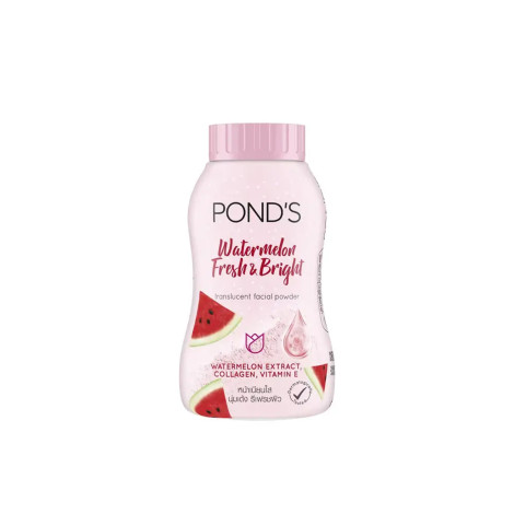 Ponds Watermelon Fresh and Bright Translucent Face Powder 45gm (Thailand)