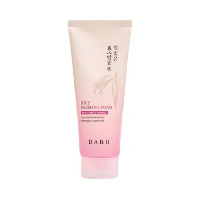 Dabo Rice Ferment Whitening & Shining Foam Cleanser 180ml (Korea)