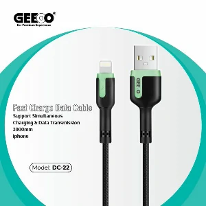 GEEOO DC-22 Fast Charging Lightning Data Cable