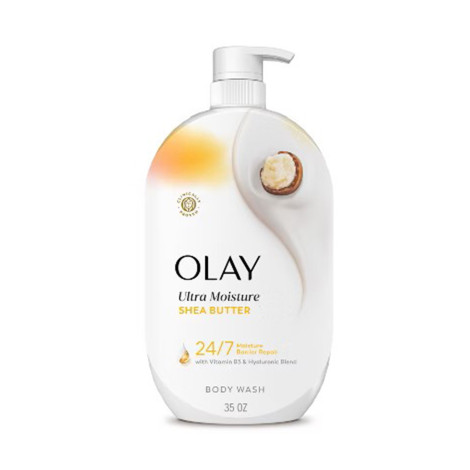 Olay Ultra Moisture Shea Butter With Vitamin B3 and Hyaluronic Blend Body Wash 1.03L (USA)