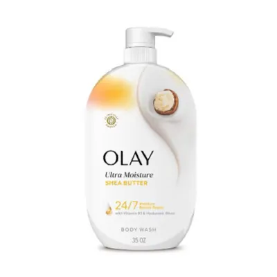Olay Ultra Moisture Shea Butter With Vitamin B3 and Hyaluronic Blend Body Wash 1.03L (USA)