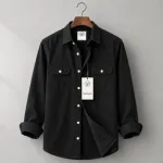 Men's Oxford Cotton Double Pocket Full Sleeve Shirt