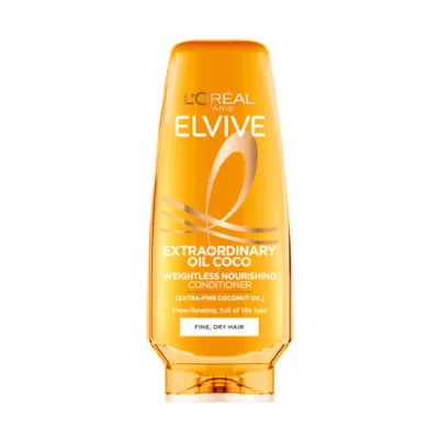 L'Oreal Elvive Extraordinary Oil Coco Weightless Nourishing Conditioner 300ml (France)
