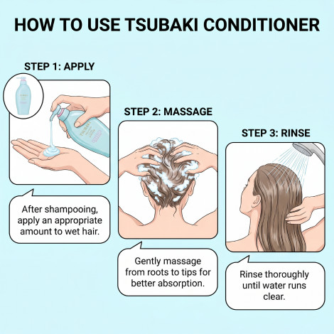 Tsubaki Premium Cool & Repair Conditioner 450mL (Japan)