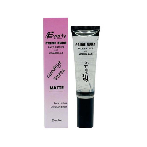 Everly Prime Aura Goodbye Pores Matte Long Lasting Face Primer 30ml (China)