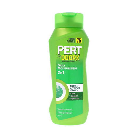 Pert Plus Odorx Daily Moisturizing 2in1 Shampoo + Conditioner 750ml (Canada)
